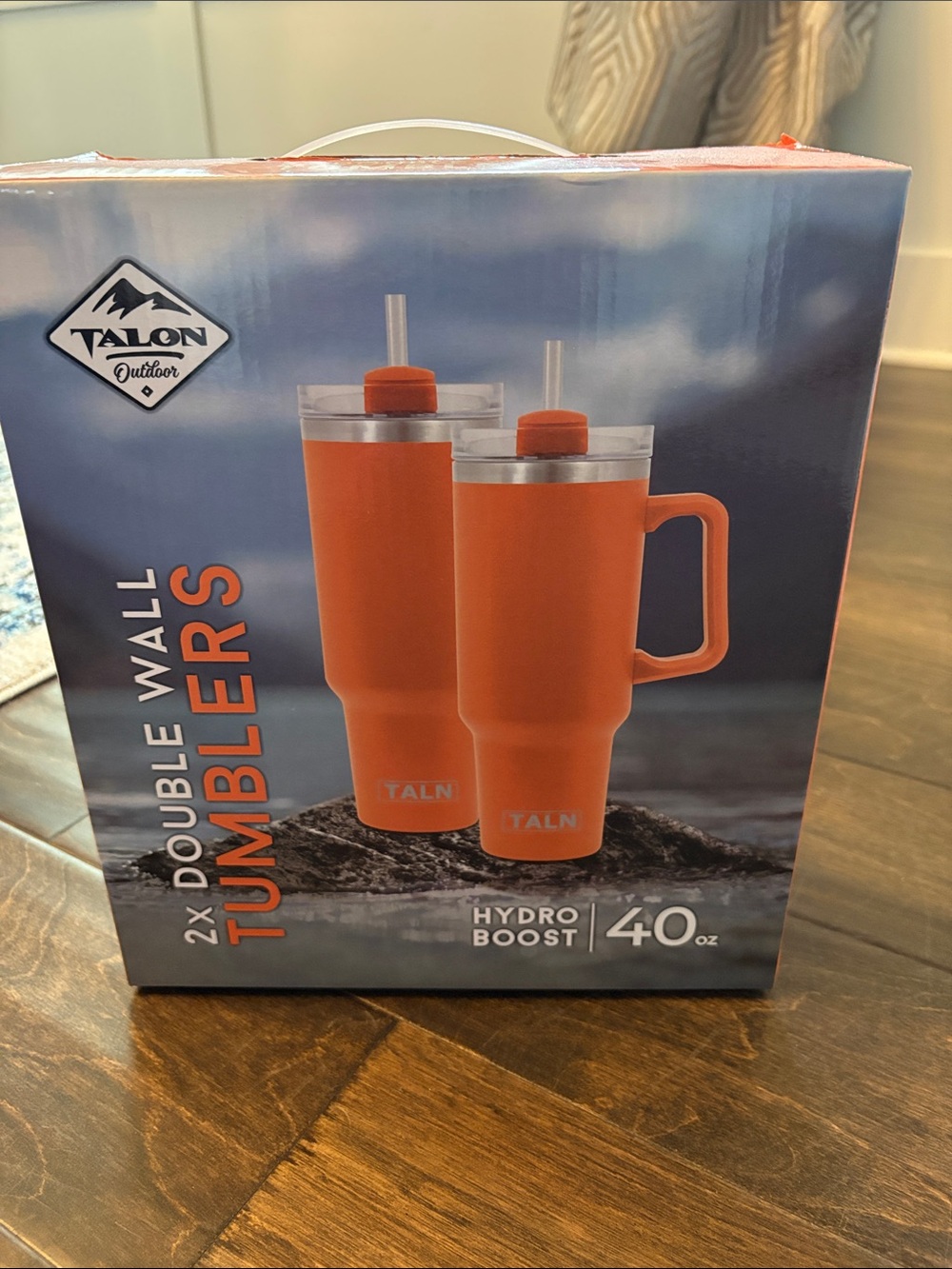 Talon Outdoor-Orange 40oz Double Wall Tumbler Set - 2 Pack
